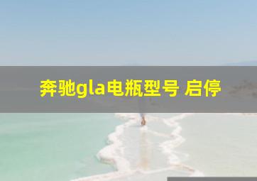 奔驰gla电瓶型号 启停